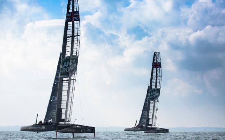 How technology helps racing yachts sail faster than wind